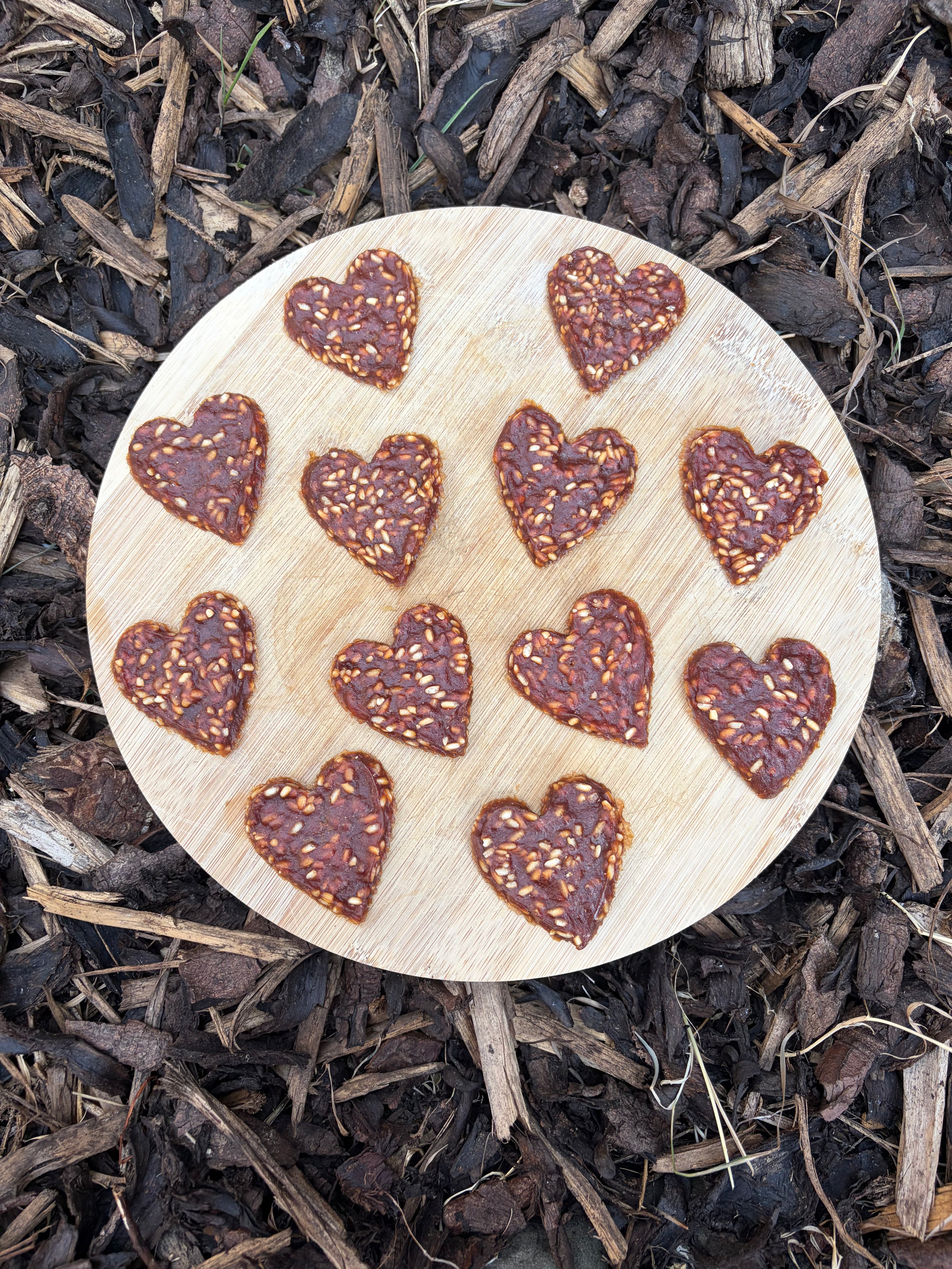 Duck & Rice hearts 65g