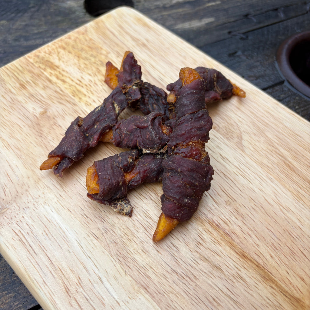 Mango wrapped in Beef & Duck 75g