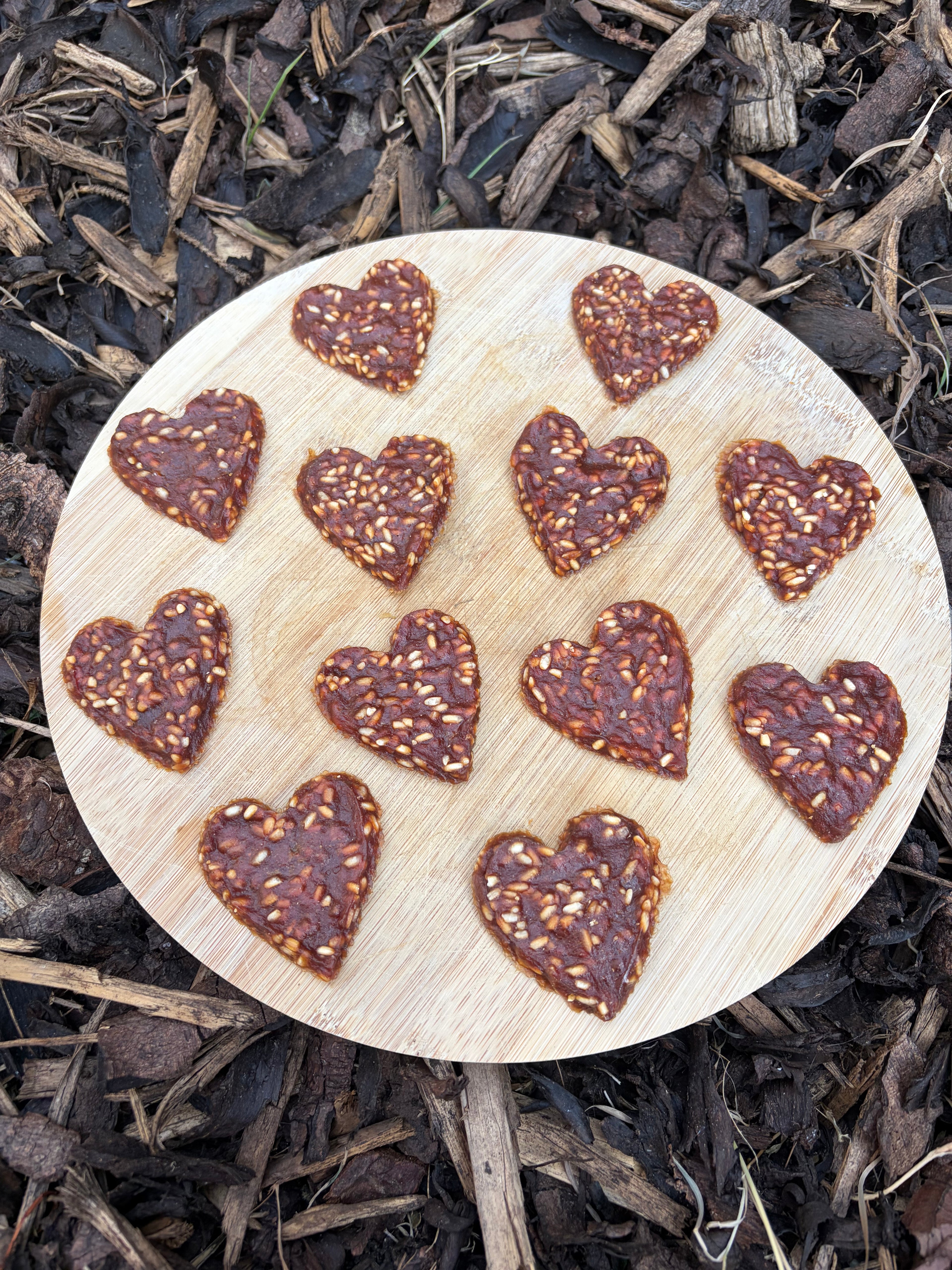 Duck & Rice hearts 65g