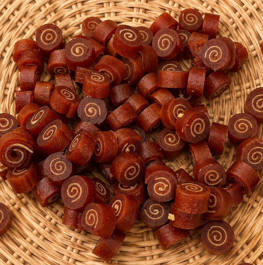 Duck & cod rolls 55g