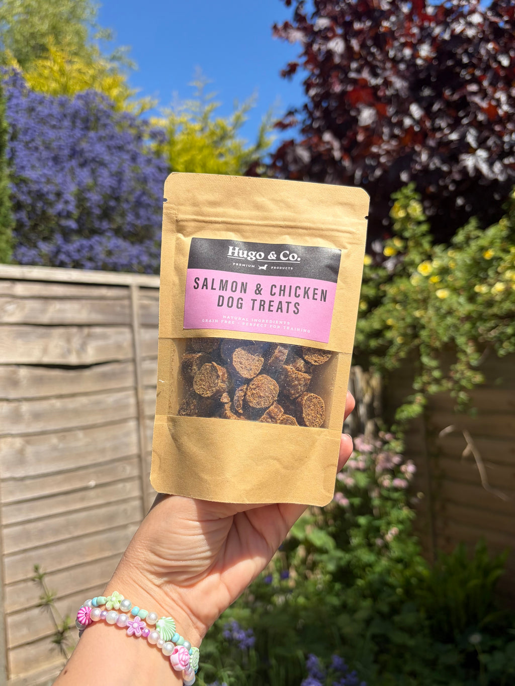 Chicken & Salmon Treats - 75g