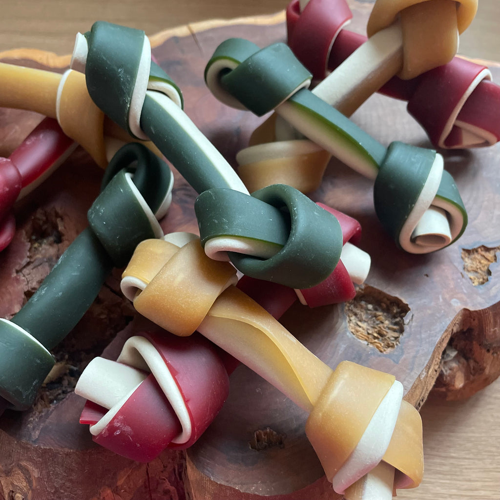 Knotted Bone Veggie Chews (3pack)