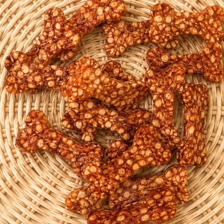 Mini duck & rice bones 55g