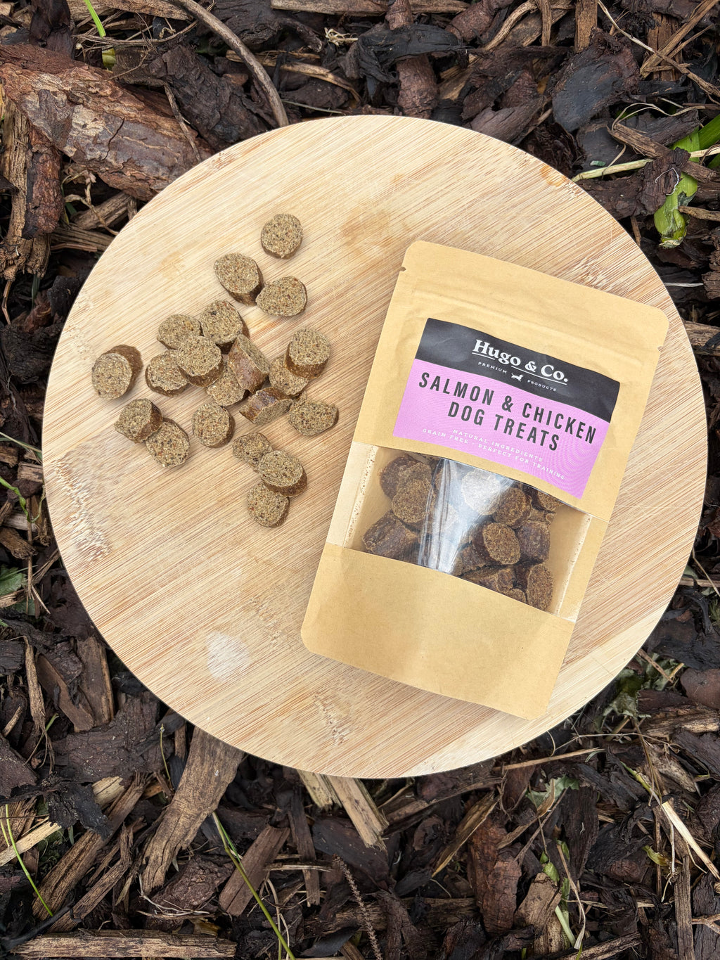 Chicken & Salmon Treats - 75g