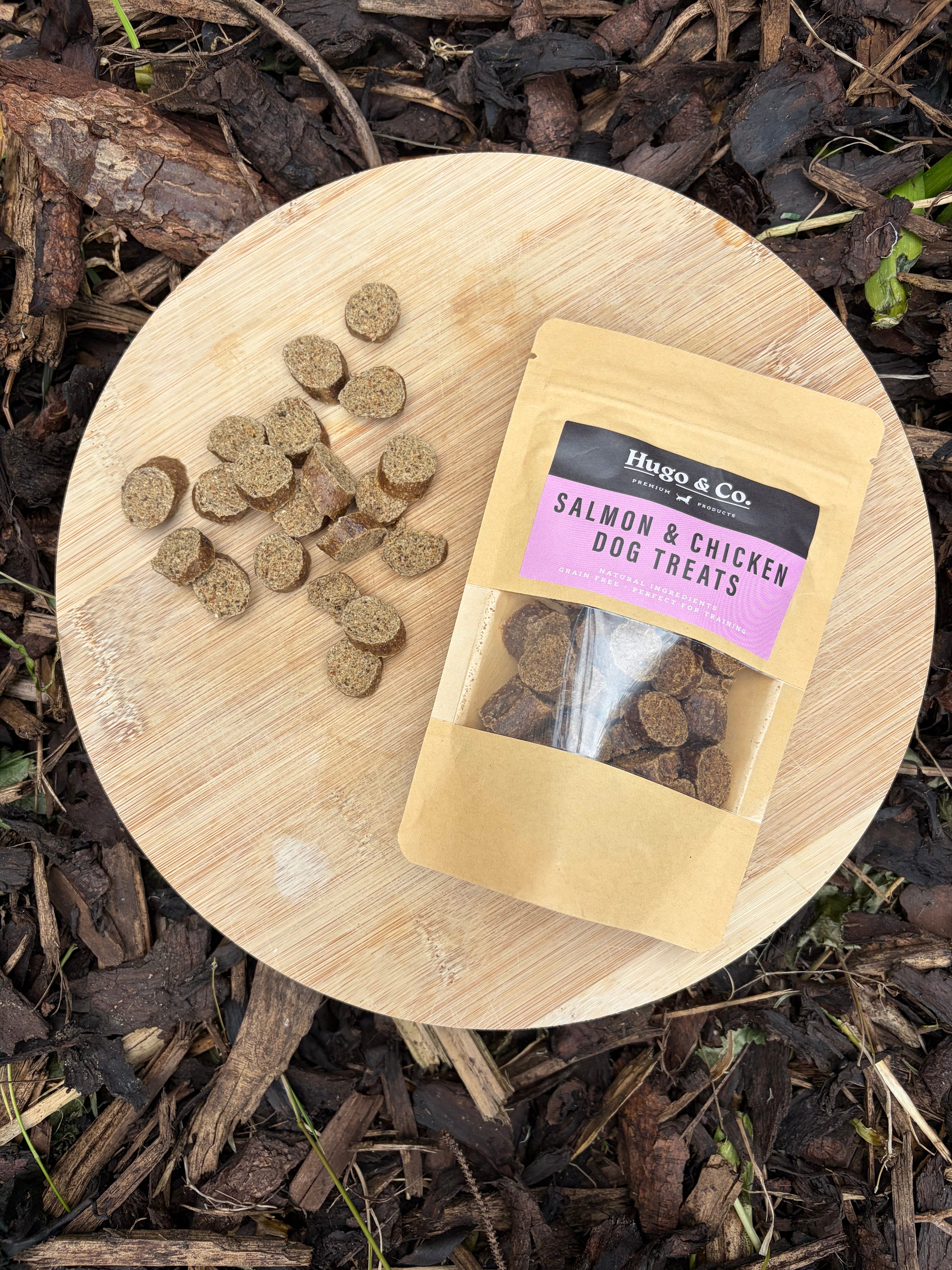 Chicken & Salmon Treats - 75g