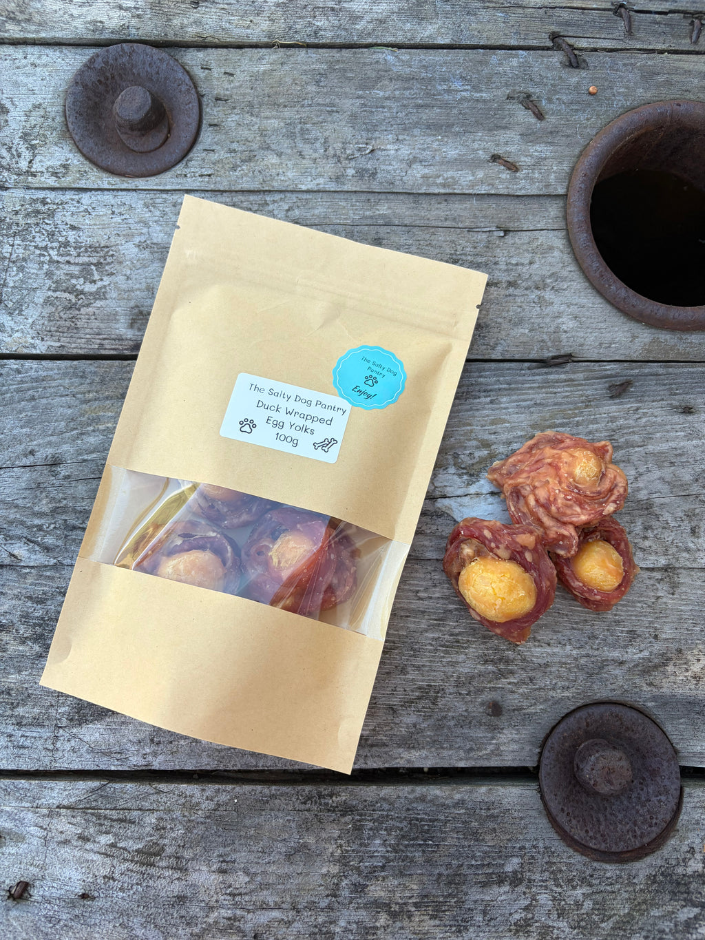 Duck Wrapped Egg Yolk 75g