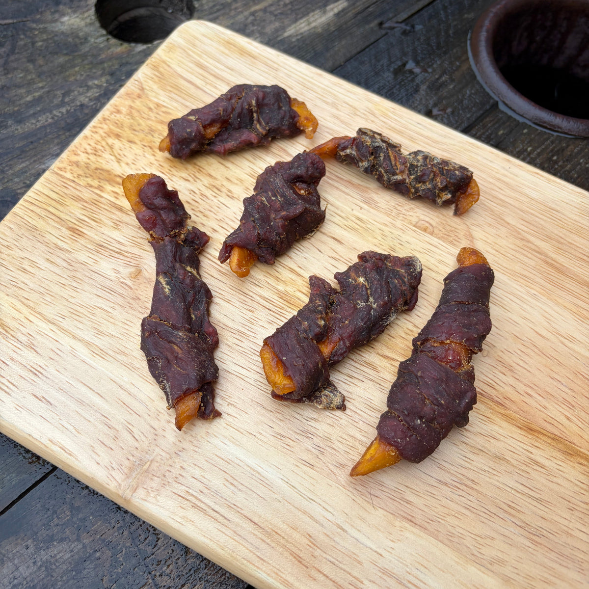 Mango wrapped in Beef & Duck 75g