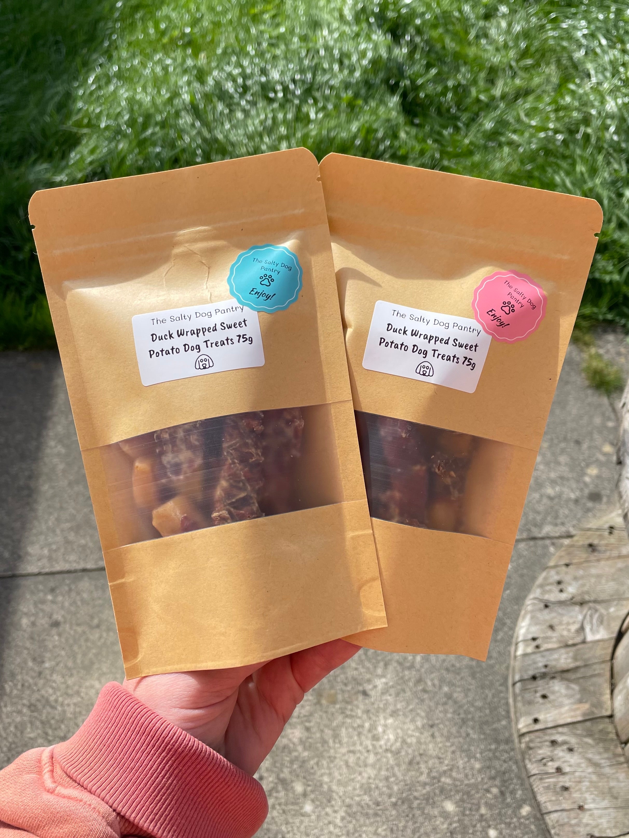 Duck Wrapped Sweet Potato (80g Bag)