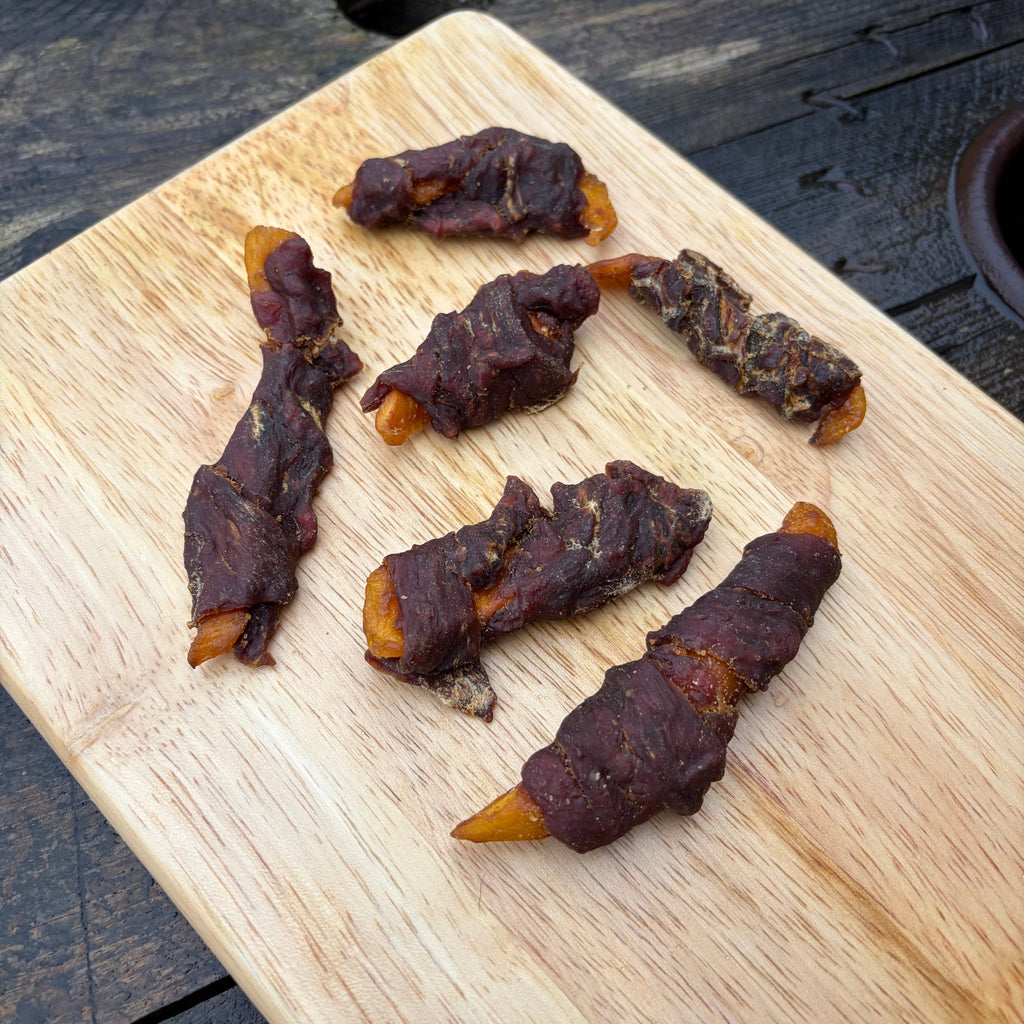 Mango wrapped in Beef & Duck 75g
