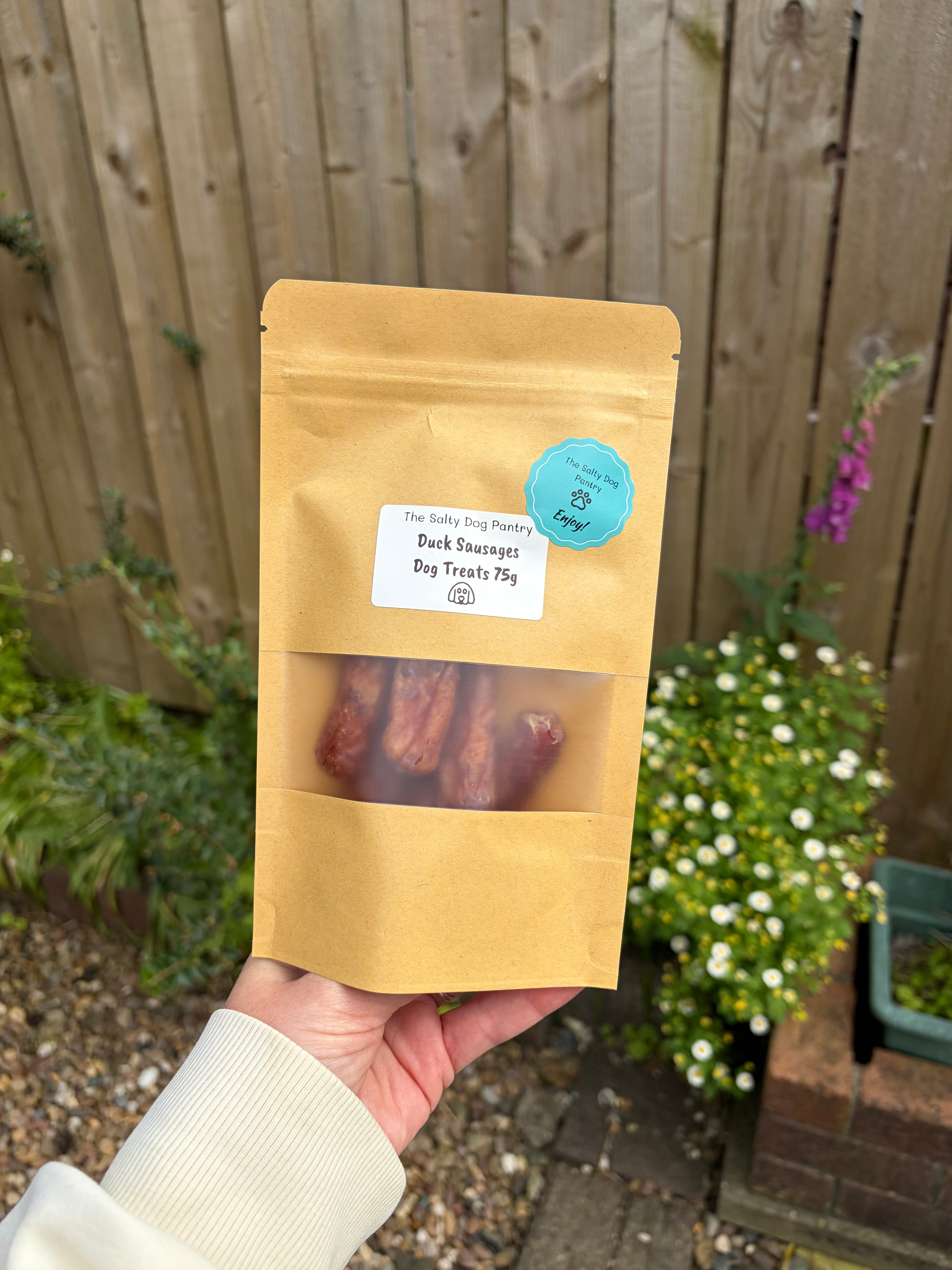 Duck Sausages 75g
