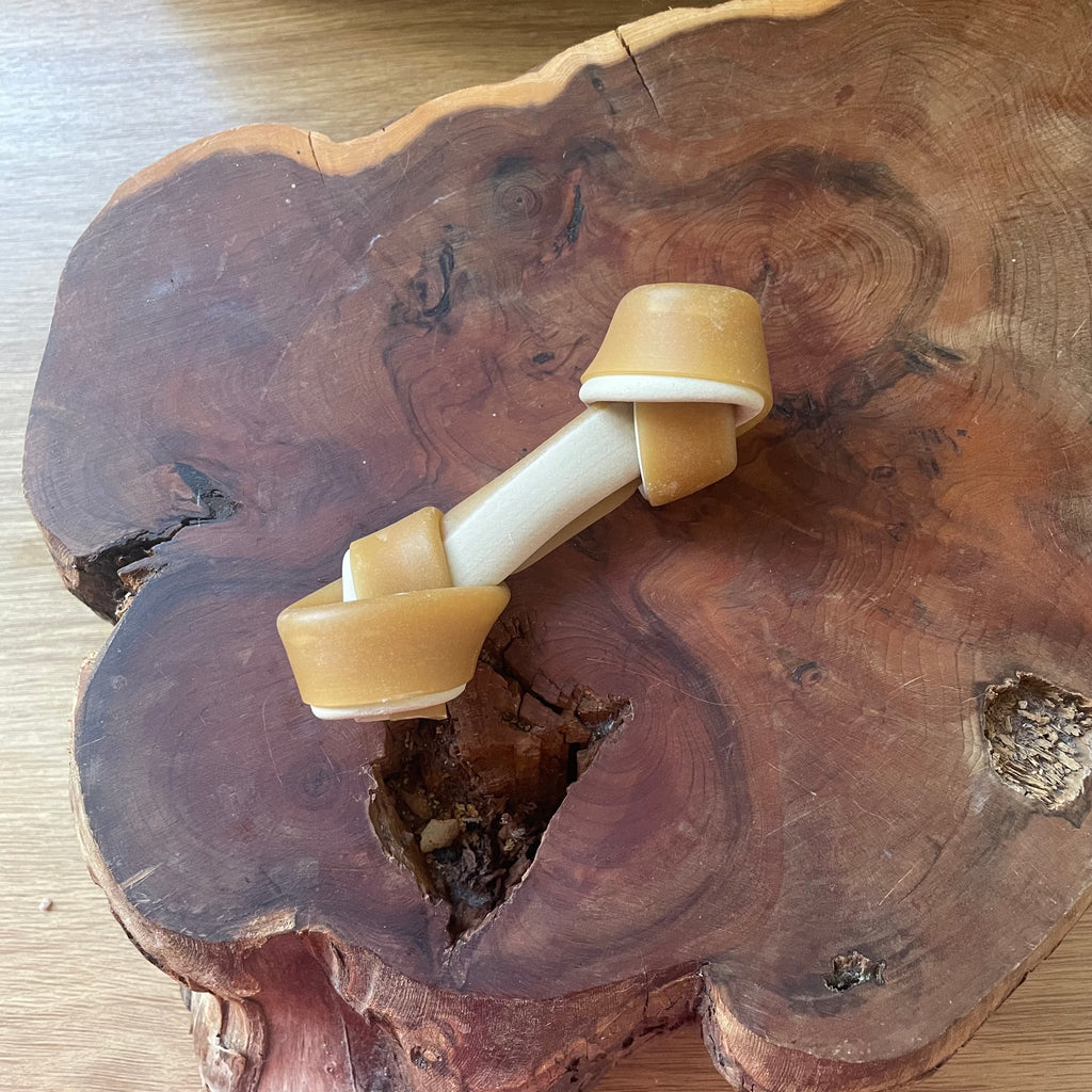 Peanut Butter Knotted Bone