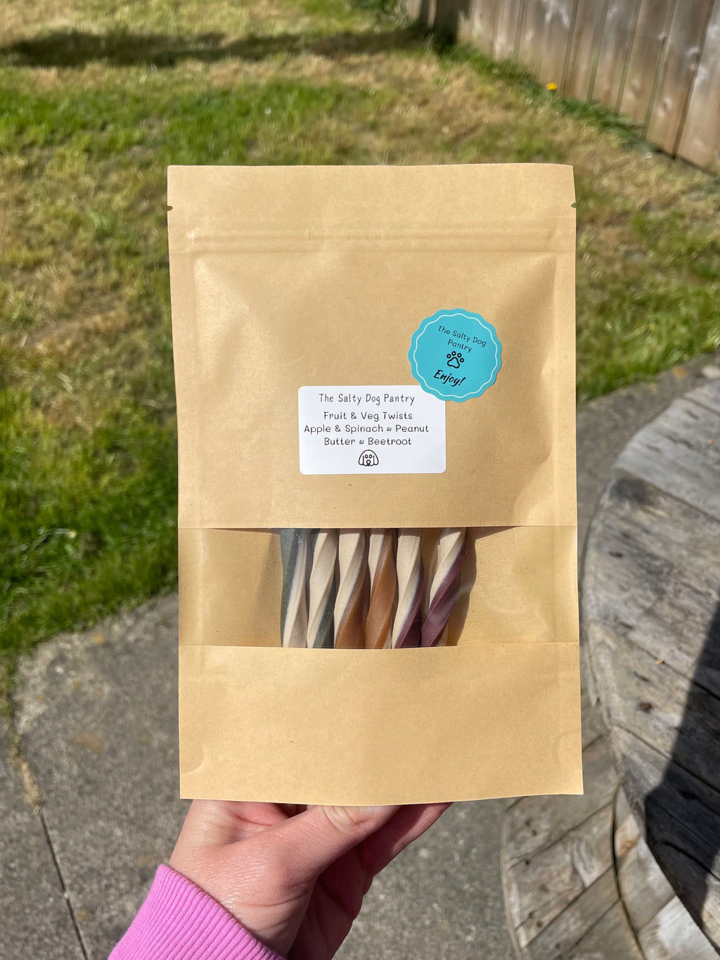 Fruit & Veg Twists • Spinach & Apple • Beetroot • Peanut Butter 6pack)