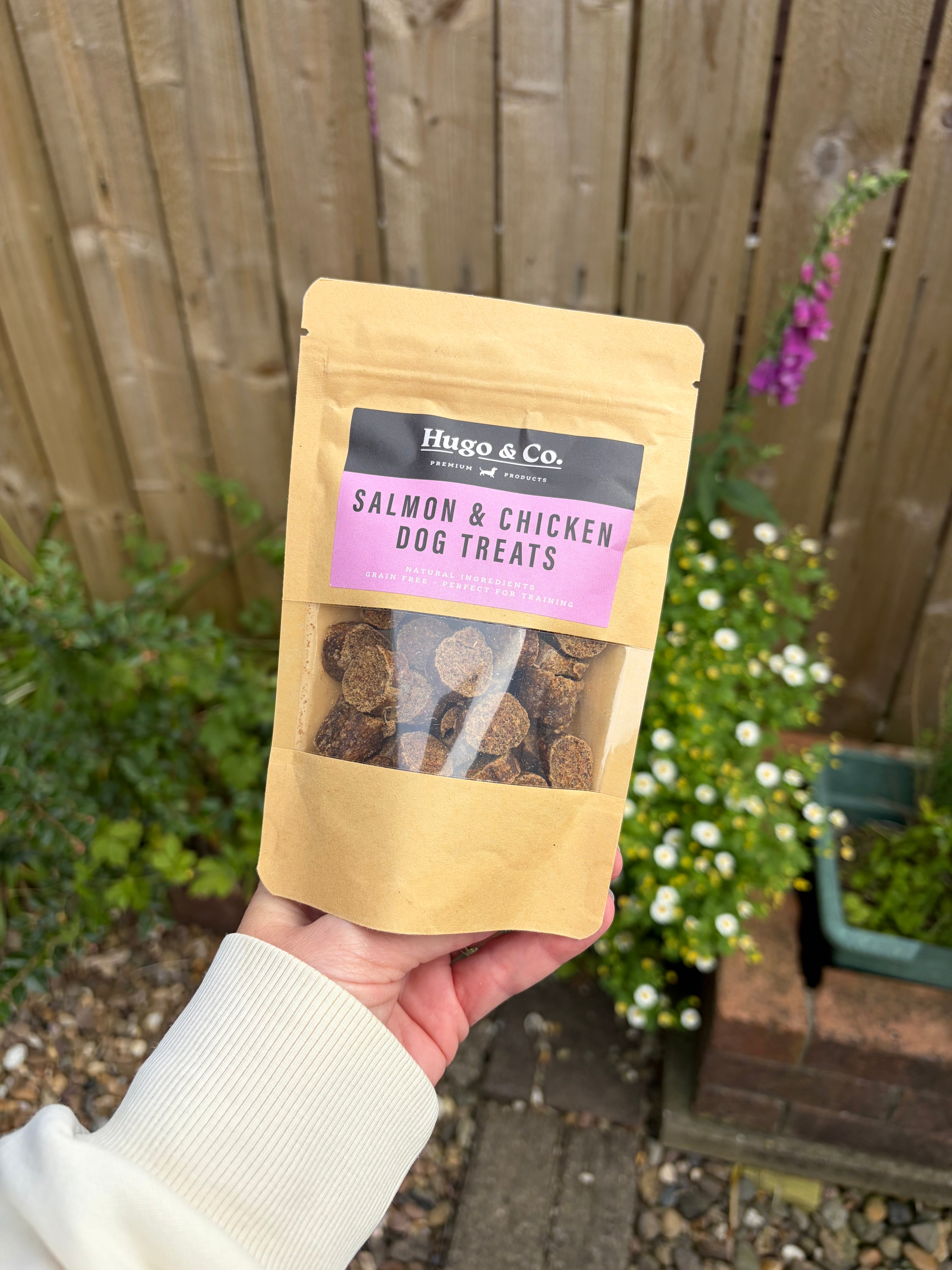 Chicken & Salmon Treats - 75g
