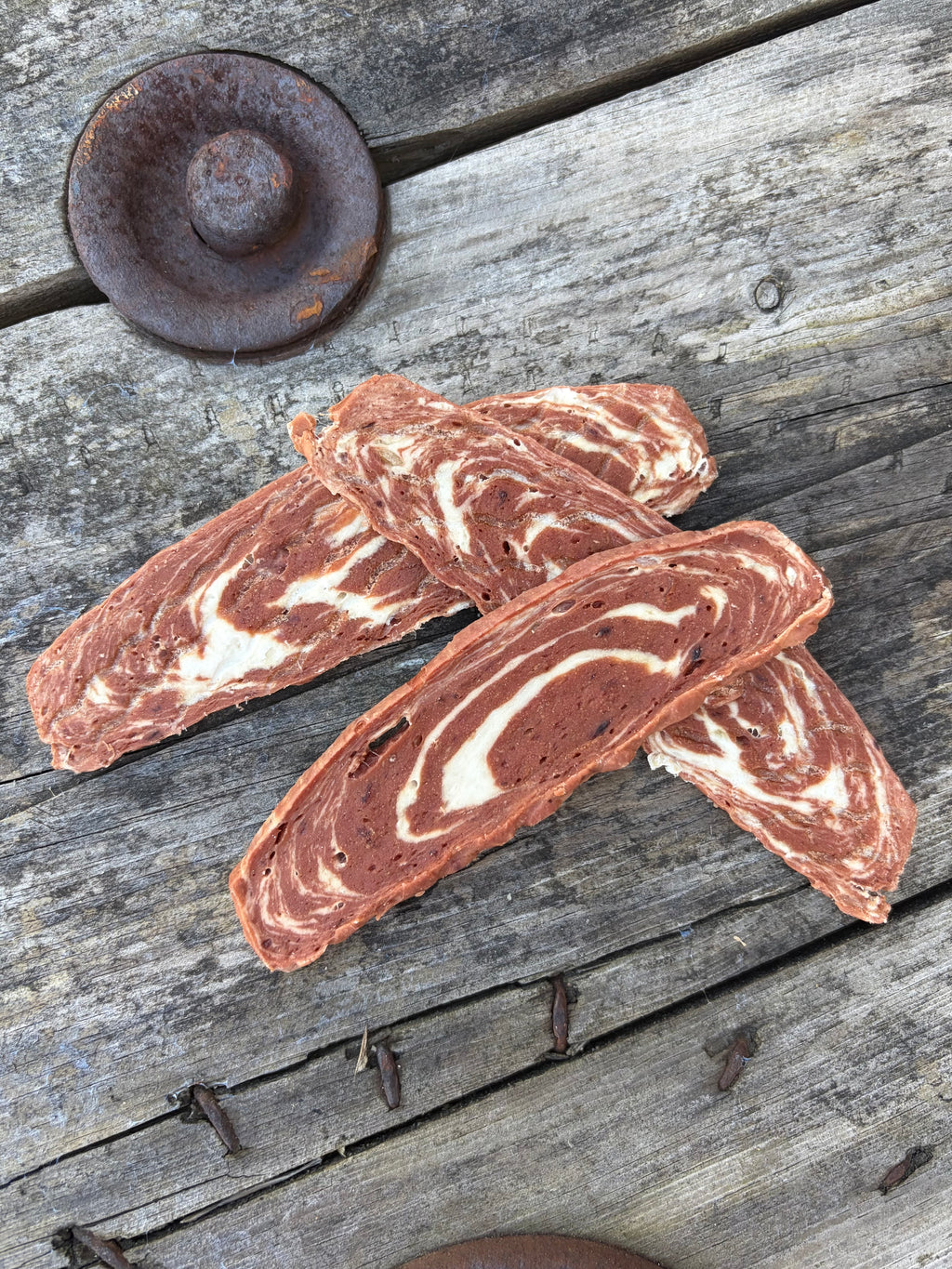 Venison strips