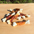Chicken wrapped calcium bones 55g