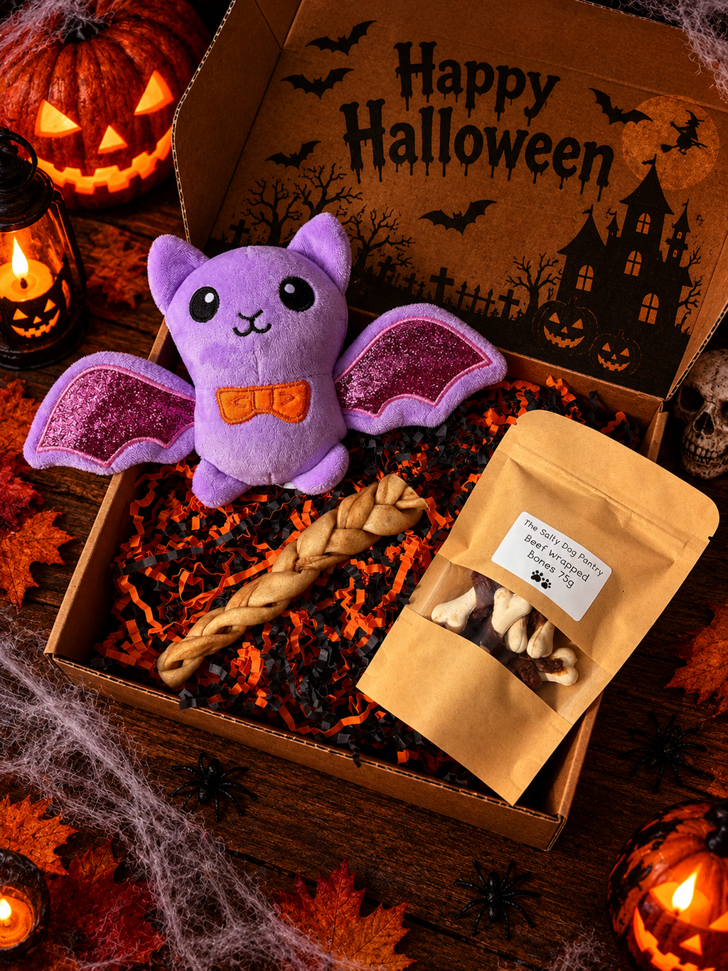 Spooky Bat Halloween box 🦇